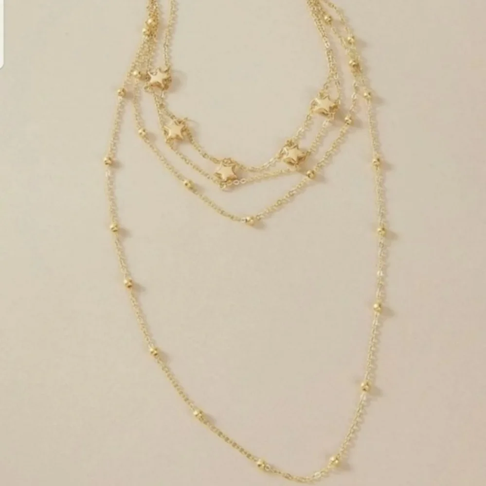 *Billie* Star Choker Layered necklace - Picture 4 of 4